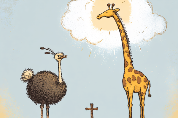Духовный эскапизм (притча о страусах и жирафах)